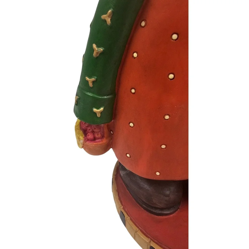 Midwest of Cannon Falls Thanksgiving Pilgrim Boy‎ Girl Turkey Figurines Set 2